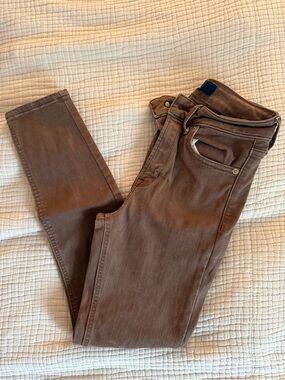 GAP Brown Skinny Stretch Jeans